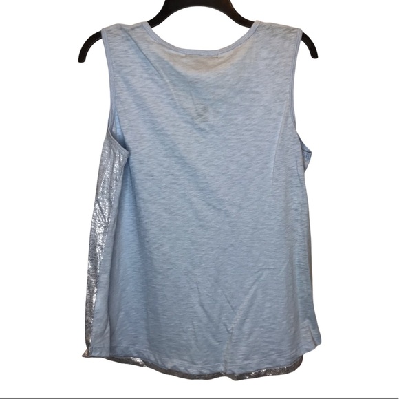 Love & Legend Metallic Sleeveless Top Plus sz X - Picture 4 of 4